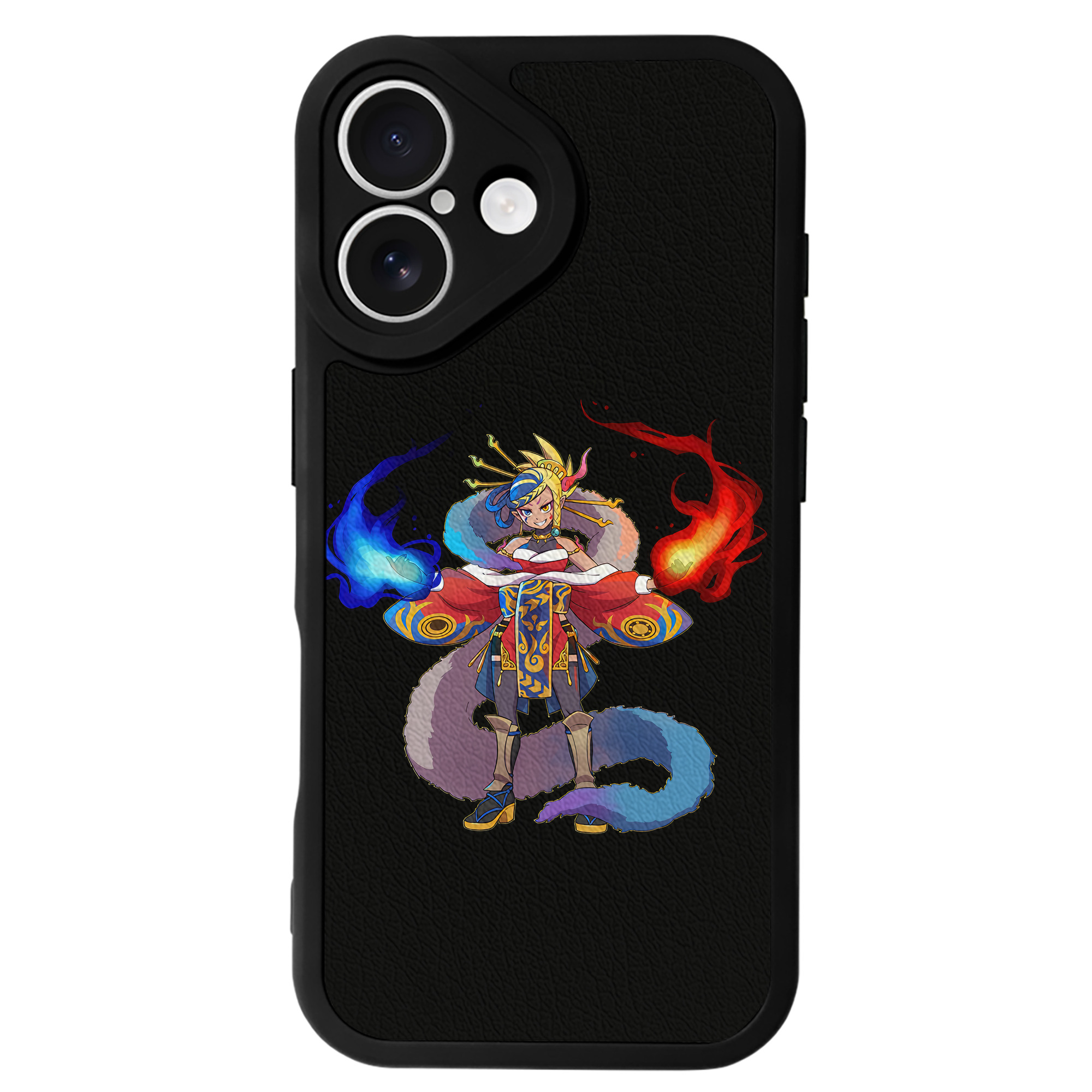 （画像用） 妖怪ウォッチ Yo-kai Watch 【iPhone 16シリーズ対応】シリコンスマホケース（レザー調） 材質：シリコン
